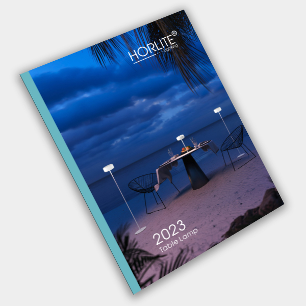 HORLITE 2023-Katalog Outdoor-Tischleuchte