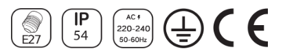 110 Glasabdeckung umgedrehte Wandleuchte HR60122
