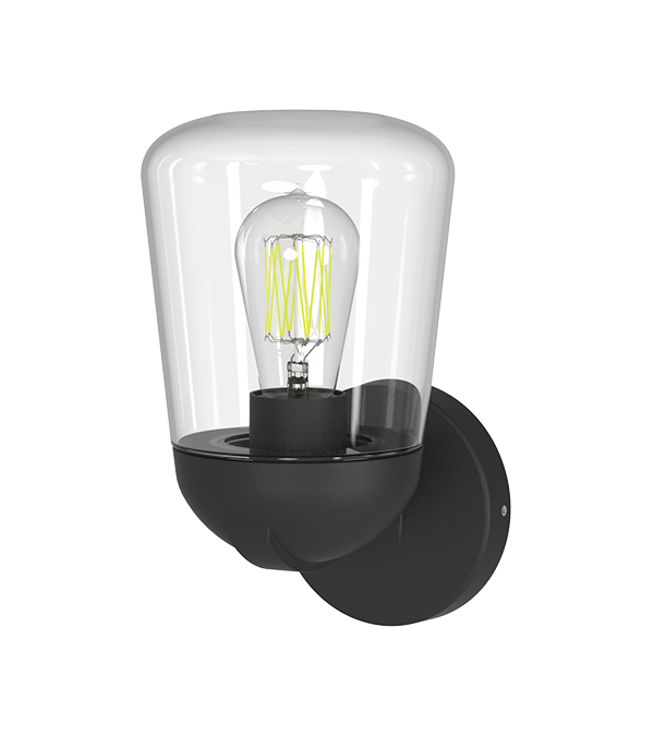 Wandleuchte mit flacher Glasabdeckung HR60112 Wandleuchte mit flacher Glasabdeckung HR60112