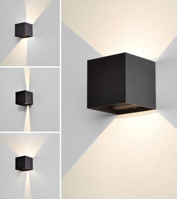 100 quadratische, bidirektional dimmbare Wandleuchte HR60432-G9 100 quadratische, bidirektional dimmbare Wandleuchte HR60432-G9