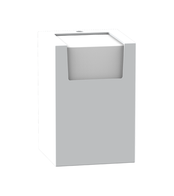 75 Quadratische dekorative transparente Einweg-Wandleuchte HR60231 75 Quadratische dekorative transparente Einweg-Wandleuchte HR60231
