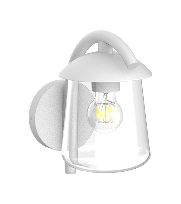 Parrot Bend Wandleuchte aus Glas mit flacher Oberseite HR60673 Parrot Bend Wandleuchte aus Glas mit flacher Oberseite HR60673