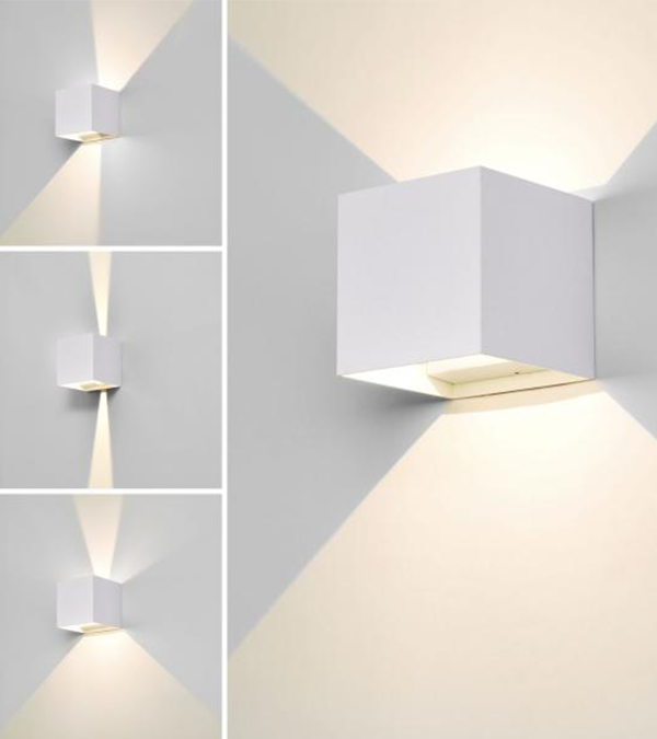 100 quadratische, bidirektional dimmbare Wandleuchte HR60432-G9 100 quadratische, bidirektional dimmbare Wandleuchte HR60432-G9