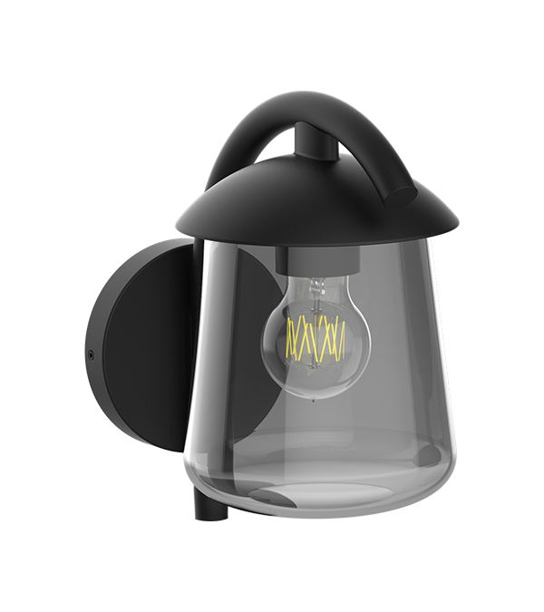 Parrot Bend Wandleuchte aus Glas mit flacher Oberseite HR60673 Parrot Bend Wandleuchte aus Glas mit flacher Oberseite HR60673