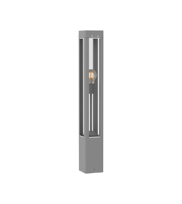 Vierseitige Gartenleuchte aus kantigem Glas HR60041-300 Vierseitige Gartenleuchte aus kantigem Glas HR60041-300