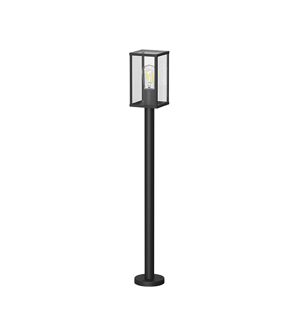 Vierseitig verglaste, lichtgesteuerte Gartenleuchten HR60722-350 Vierseitig verglaste, lichtgesteuerte Gartenleuchten HR60722-350