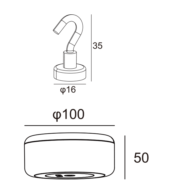 Hakenladelampe HR95017 Hakenladelampe HR95017