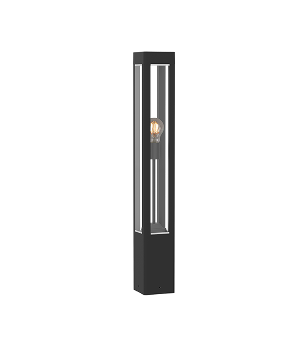 Vierseitige Gartenleuchte aus kantigem Glas HR60041-300 Vierseitige Gartenleuchte aus kantigem Glas HR60041-300
