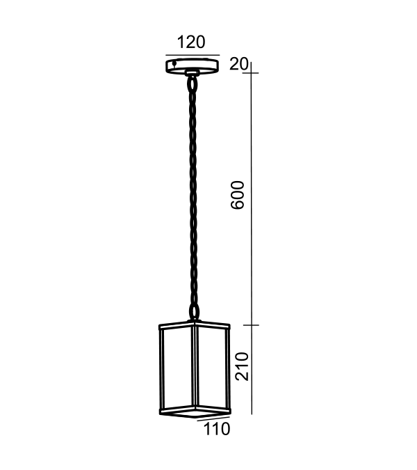 Vierseitiger Kronleuchter aus Glas mit Lichtsteuerung HR60722-830 Vierseitiger Kronleuchter aus Glas mit Lichtsteuerung HR60722-830