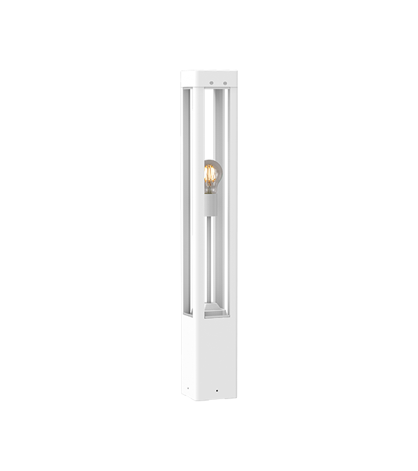 Vierseitige Gartenleuchte aus kantigem Glas HR60041-800 Vierseitige Gartenleuchte aus kantigem Glas HR60041-800