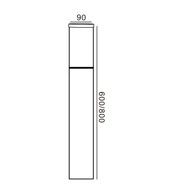 90 Stück überdachte Wand-Gartenleuchte HR60101-800 90 Stück überdachte Wand-Gartenleuchte HR60101-800