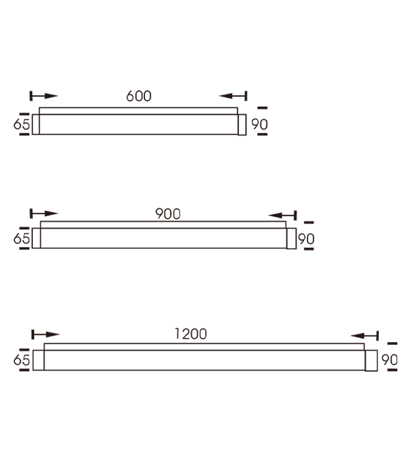 LED-Spiegelleuchte HR50001 LED-Spiegelleuchte HR50001